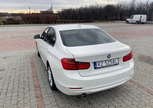BMW Seria 3 cena 62500 przebieg: 192000, rok produkcji 2014 z Rzeszów małe 56
